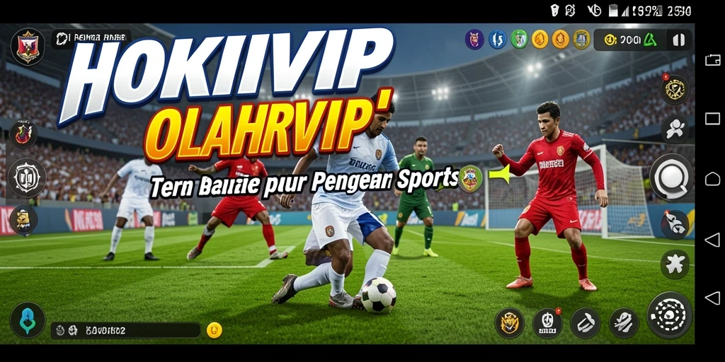 Tampilan gameplay HOKIVIP yang seru dan interaktif dalam bermain olahraga.