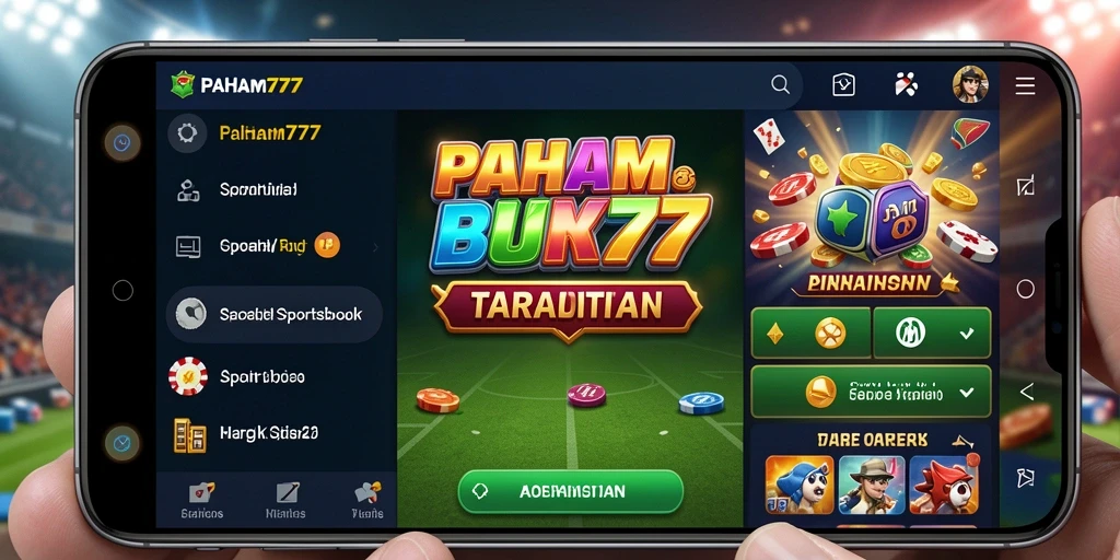 Tampilan menarik dari gameplay Sportsbook PAHAM777 yang menampilkan berbagai opsi taruhan.