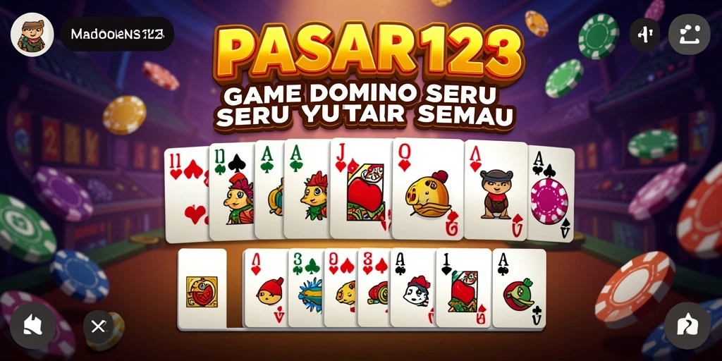 Tampilan gameplay seru di PASAR123 dengan teman-teman.