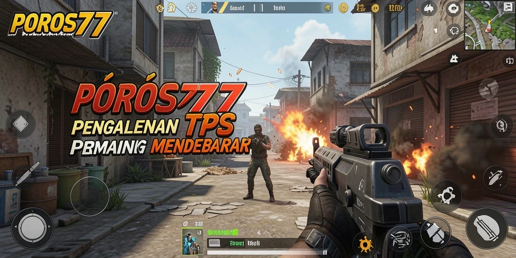 Gameplay mendebarkan dalam POROS77 yang penuh aksi.