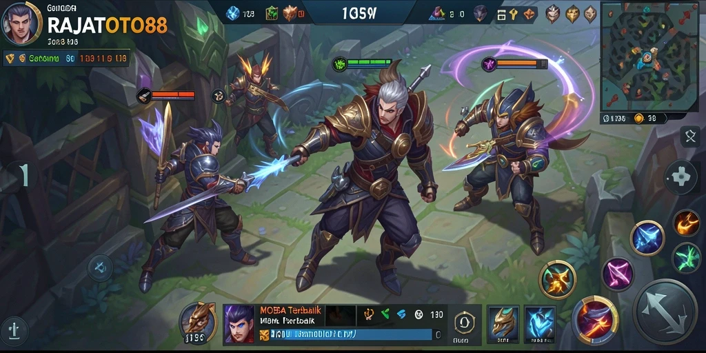 Screenshot gameplay seru dari RAJATOTO88 dengan grafis menarik.