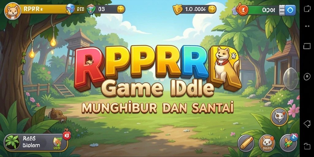 Tampilan gameplay <strong>RPRR</strong> yang menawan dan interaktif saat bermain Idle.